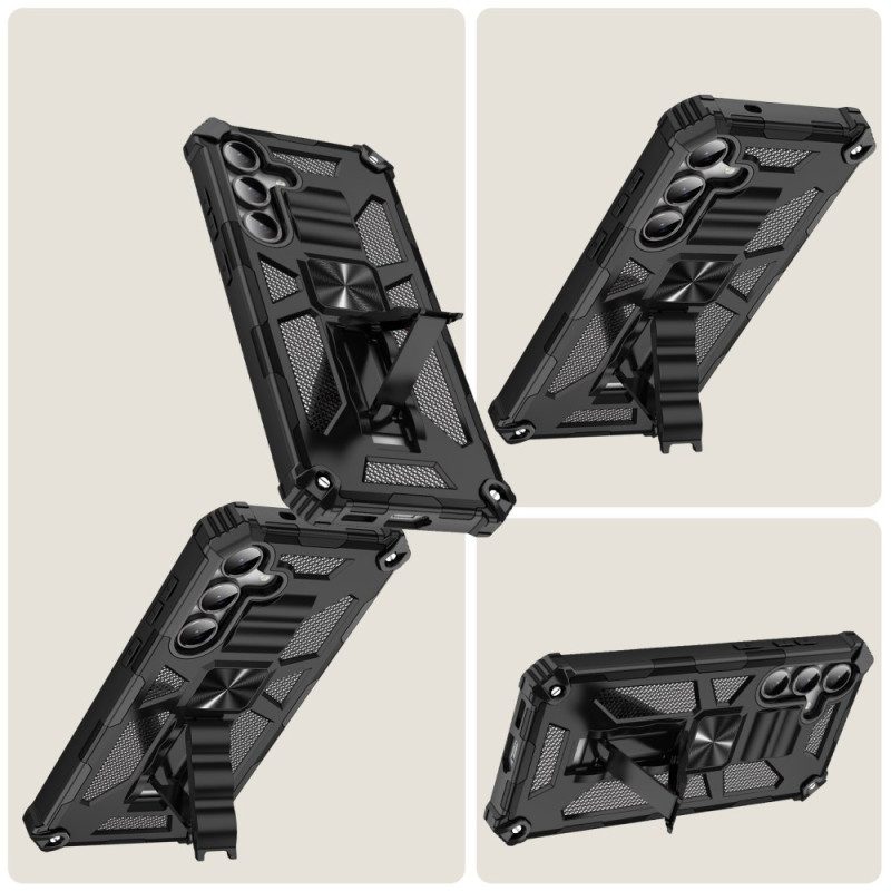 Hülle Samsung Galaxy S25 Fe Handyhülle Stoßfester Schutz Mit Integriertem Ständer