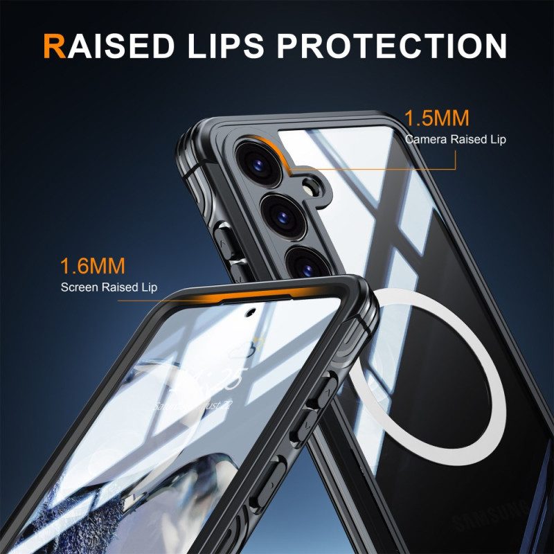 Hülle Samsung Galaxy S25 Fe Magnetisch Mit Displayschutzfolie