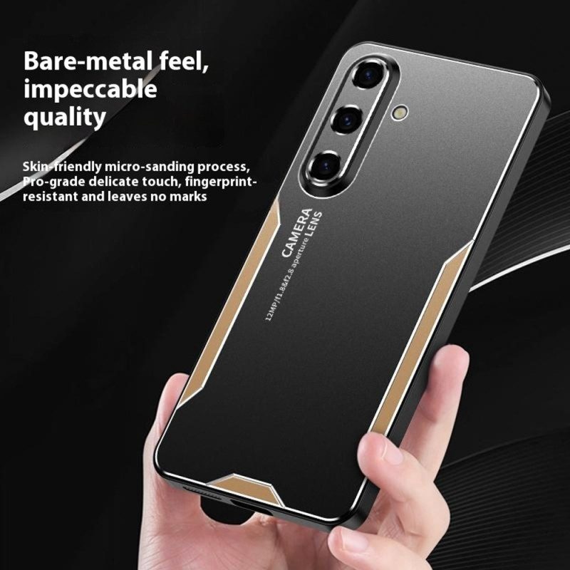 Hülle Samsung Galaxy S25 Fe Metall-effekt