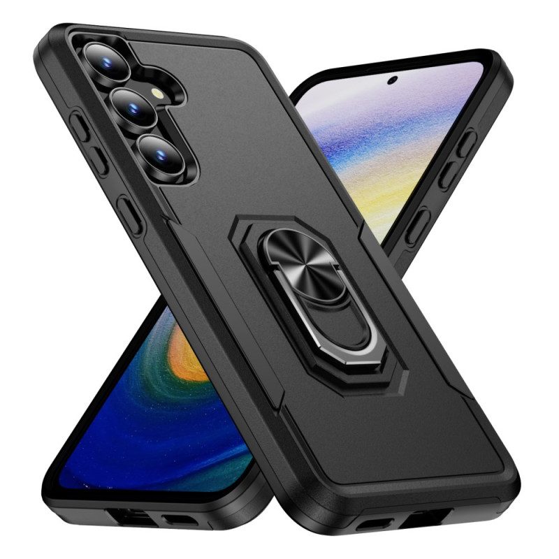 Hülle Samsung Galaxy S25 Fe Ringhalter In Metalloptik