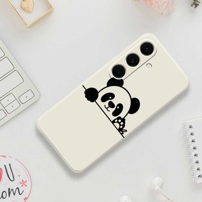 Hülle Samsung Galaxy S25 Fe Silikon Mit Panda-motiv