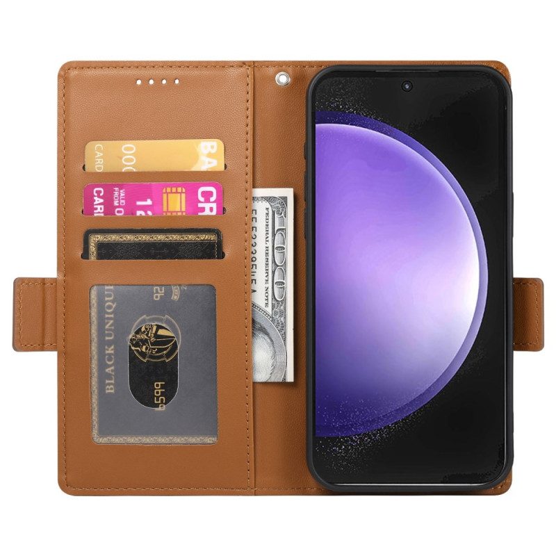 Lederhüllen Für Samsung Galaxy S25 Fe 3 Kartenfächer