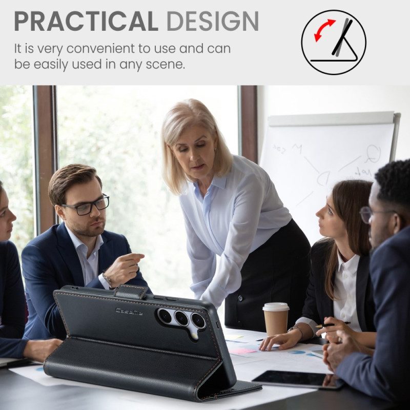 Lederhüllen Für Samsung Galaxy S25 Fe Caseme