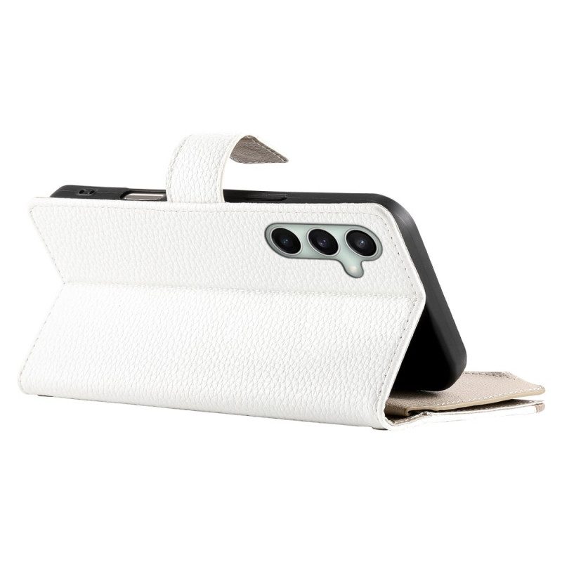 Lederhüllen Für Samsung Galaxy S25 Fe Ledergeldbörse Mit Reißverschluss Und Riemen