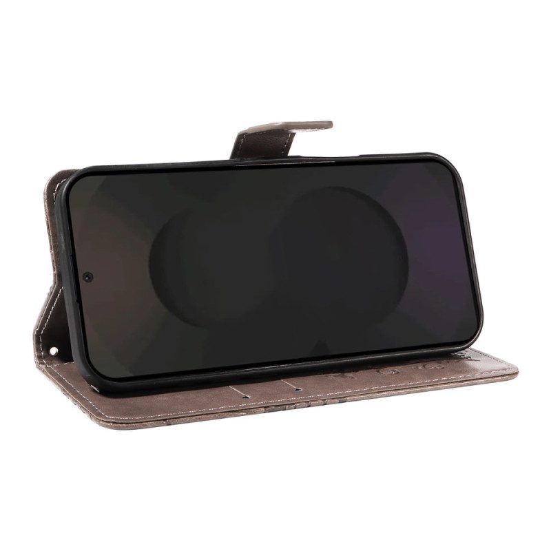 Lederhüllen Für Samsung Galaxy S25 Fe Riesige Schmetterlinge