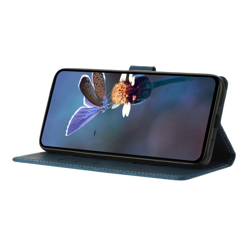 Lederhüllen Samsung Galaxy S25 Fe Dreiecksmuster