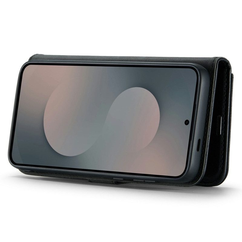 Lederhüllen Samsung Galaxy S25 Fe Handyhülle Abnehmbare Hülle Dg.ming