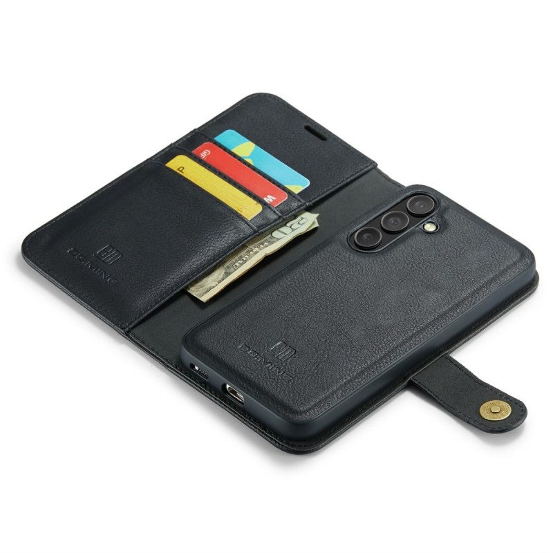 Lederhüllen Samsung Galaxy S25 Fe Handyhülle Abnehmbare Hülle Dg.ming