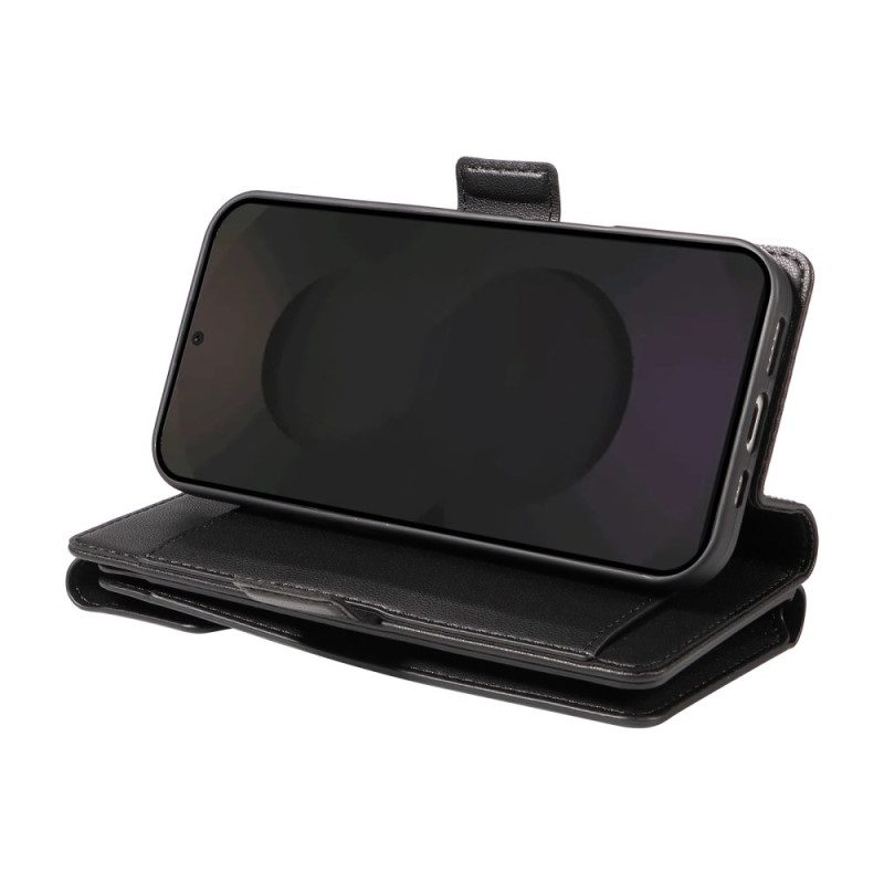 Lederhüllen Samsung Galaxy S25 Fe Kartenetui Mit Handgelenkschlaufe