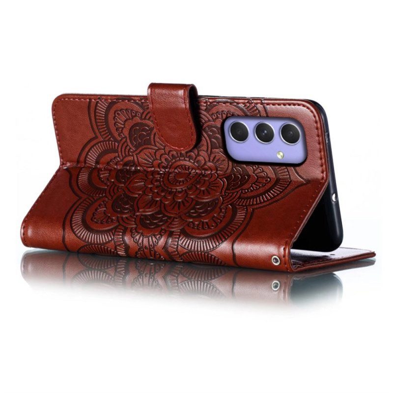 Lederhüllen Samsung Galaxy S25 Fe Mandala-muster