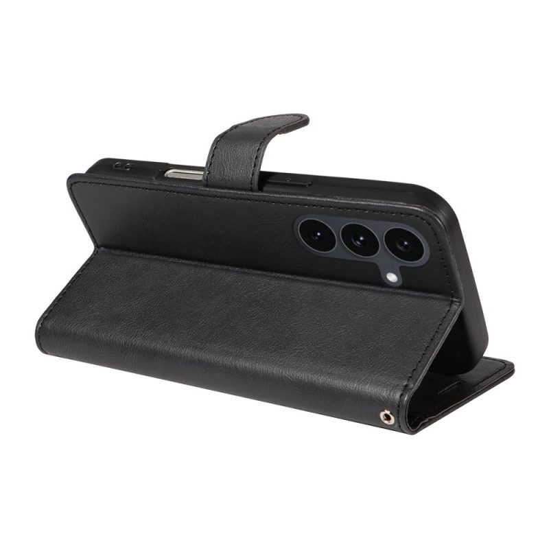 Lederhüllen Samsung Galaxy S25 Fe Schlicht