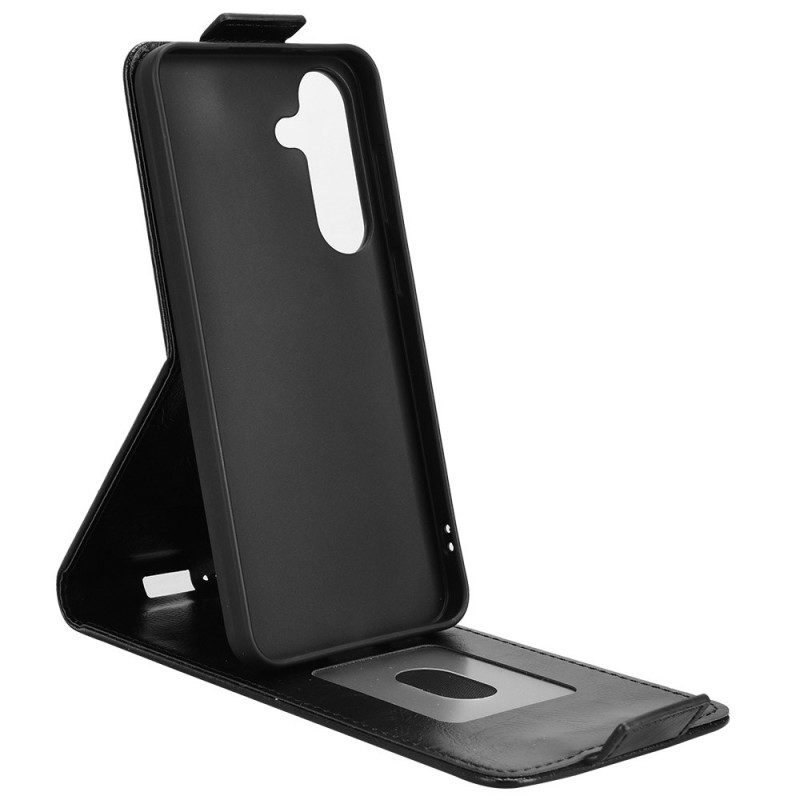 Lederhüllen Samsung Galaxy S25 Fe Vertikales Design