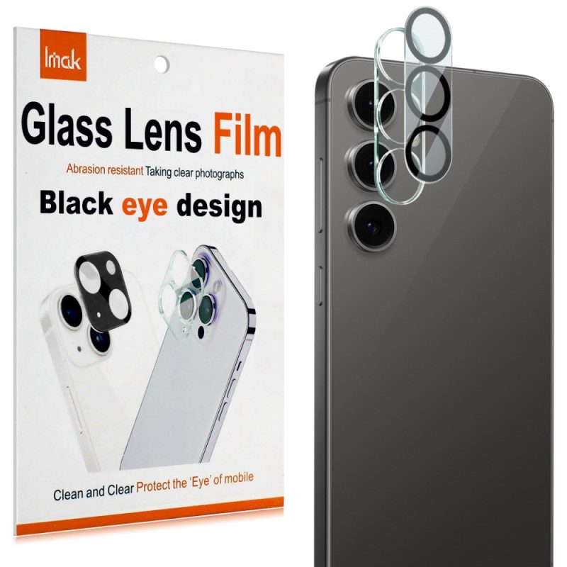 Linsenschutzfolie Aus Gehärtetem Glas Für Samsung Galaxy S25 Fe (schwarzes Kreisdesign) Imak