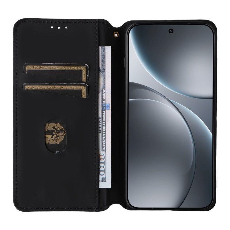 Flip Case Oppo Find X9 5g Rautenmuster