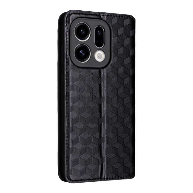 Flip Case Oppo Find X9 5g Rautenmuster