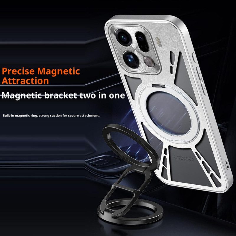 Hülle Oppo Find X9 5g Drehbarer Magnethalter Und Wärmeableitung