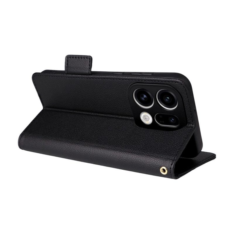 Lederhüllen Oppo Find X9 5g Handyhülle Kunstleder Mit Riemen