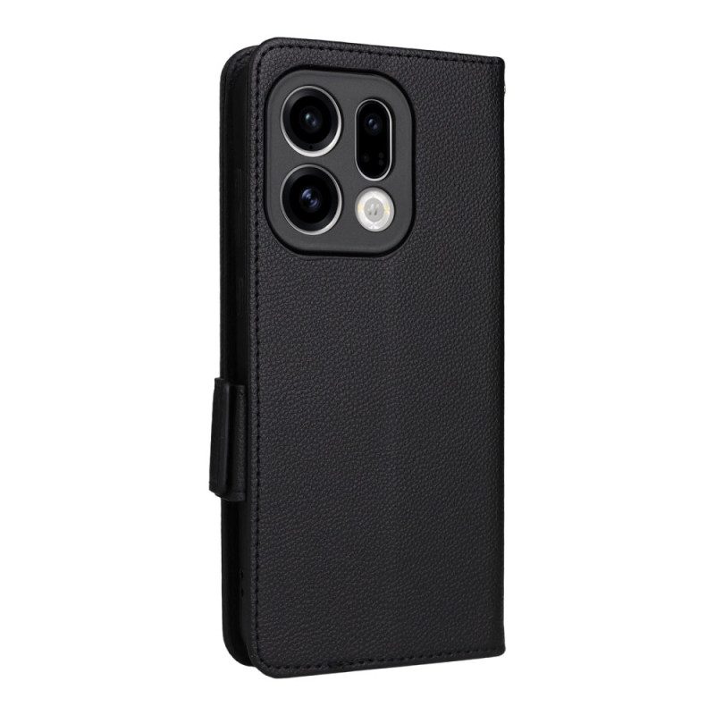 Lederhüllen Oppo Find X9 5g Handyhülle Kunstleder Mit Riemen