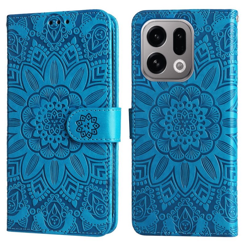 Lederhüllen Oppo Find X9 5g Mandala