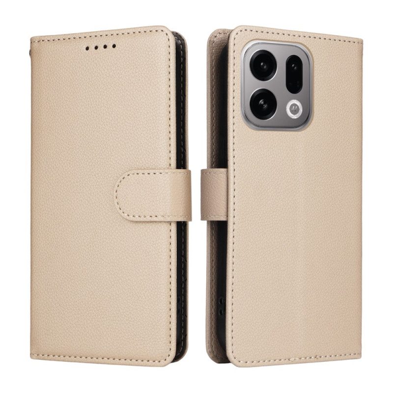 Lederhüllen Oppo Find X9 5g Rfid-schutz