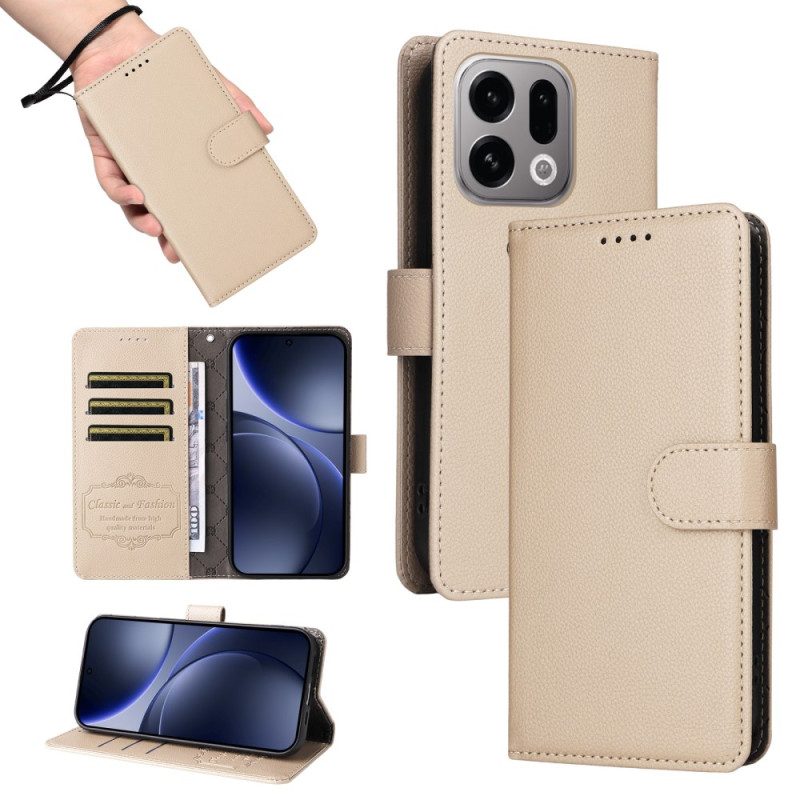 Lederhüllen Oppo Find X9 5g Rfid-schutz