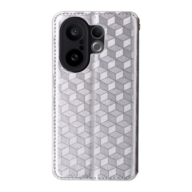 Flip Case Für Vivo X200 Fe Rauten