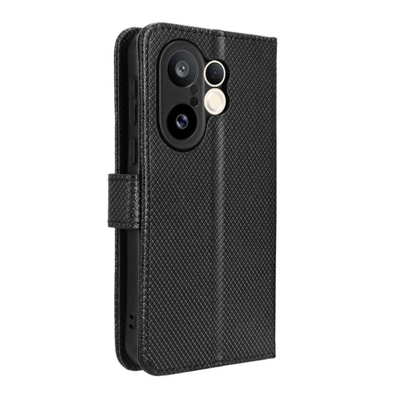 Lederhüllen Für Vivo X200 Fe Strukturiertes Kunstleder