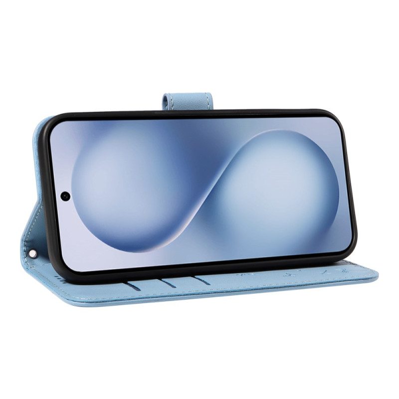 Lederhüllen Vivo X200 Fe Handyhülle Löwenzahn-armband