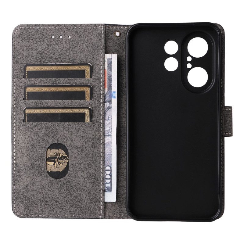 Lederhüllen Vivo X200 Fe Wildlederoptik Trageriemen