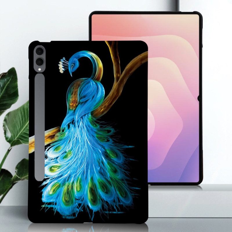 Hülle Für Samsung Galaxy Tab S11 Ultra Pfauenblume