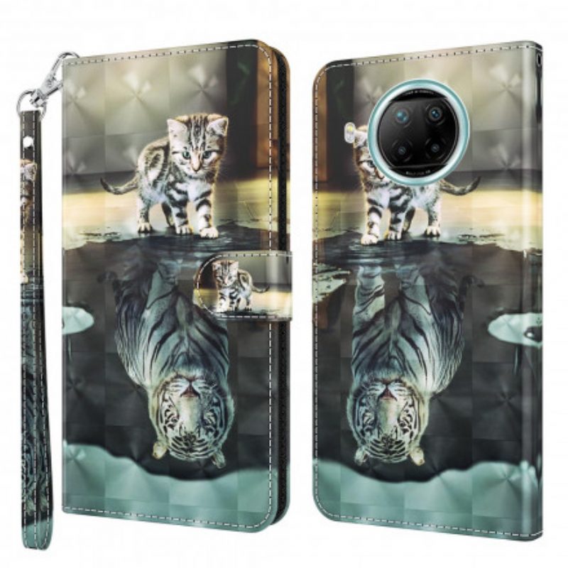 Flip Case Für Xiaomi Redmi Note 9 Pro 5G Lichtfleck Ernest Der Tiger