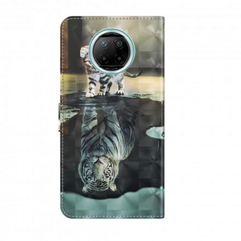 Flip Case Für Xiaomi Redmi Note 9 Pro 5G Lichtfleck Ernest Der Tiger