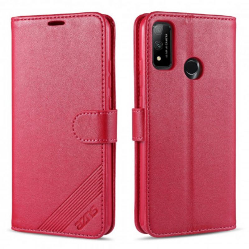 Flip Case Für Huawei P Smart 2020 Azns-kunstleder