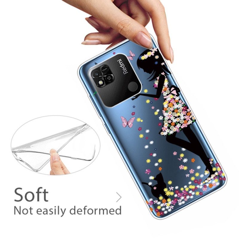 Hülle Für Xiaomi Redmi 10A Transparentes Mädchen
