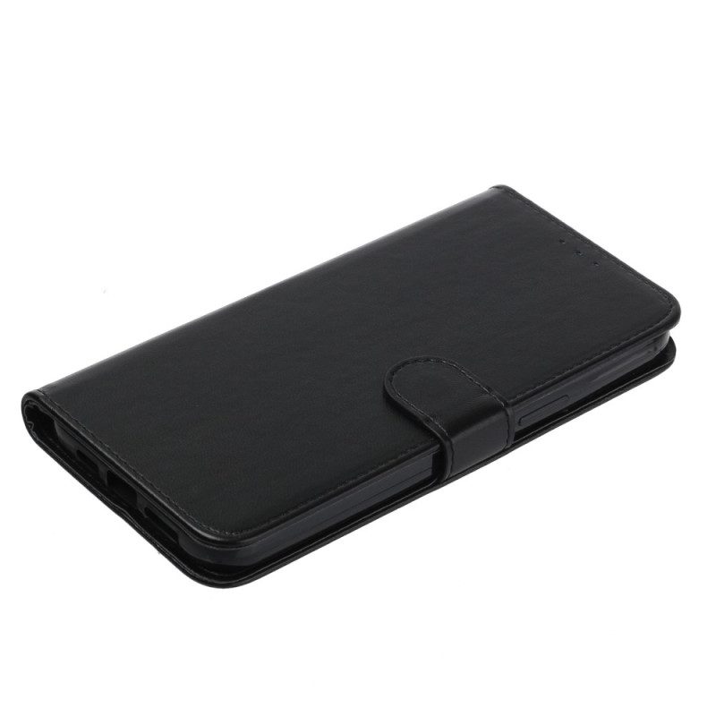 Lederhüllen Für Xiaomi Redmi 10A Mit Kordel Riemchen-business-stil