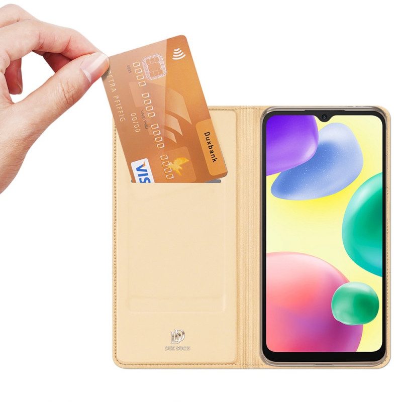 Schutzhülle Für Xiaomi Redmi 10A Flip Case Skin-pro-serie Dux Ducis