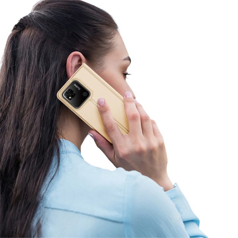 Schutzhülle Für Xiaomi Redmi 10A Flip Case Skin-pro-serie Dux Ducis