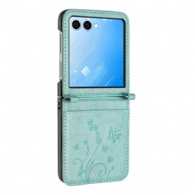 Case Für Samsung Galaxy Z Flip 7 Blumenmuster