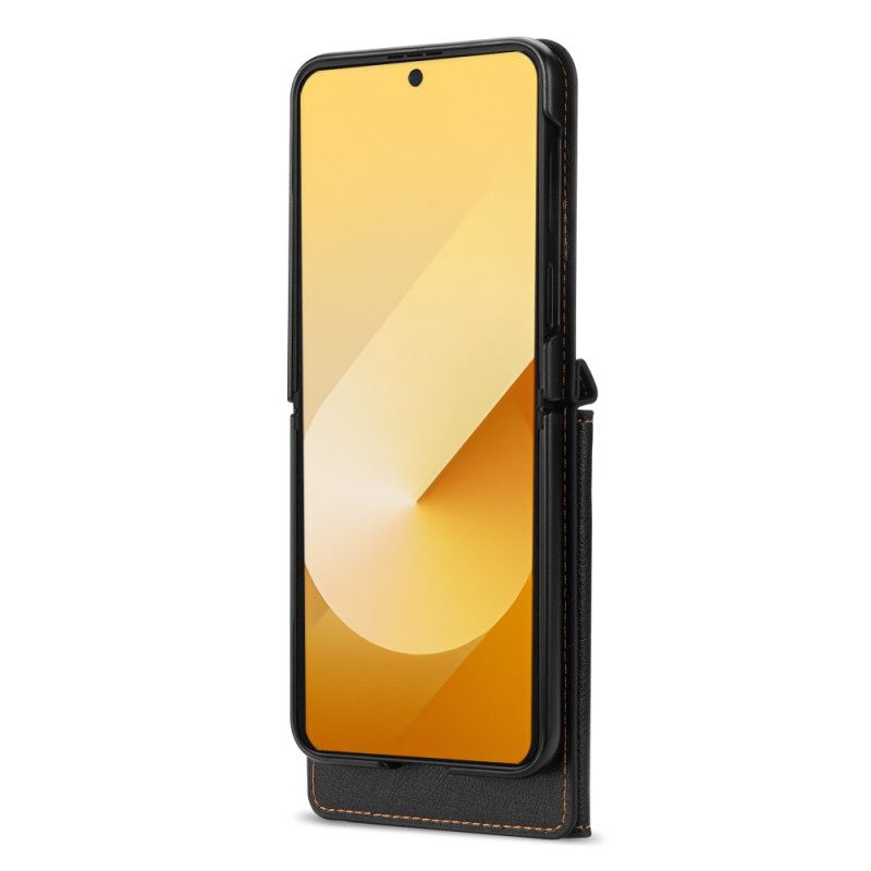 Case Für Samsung Galaxy Z Flip 7 N.bekus Schultergeldbörse