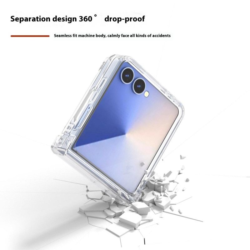 Case Für Samsung Galaxy Z Flip 7 Transparent