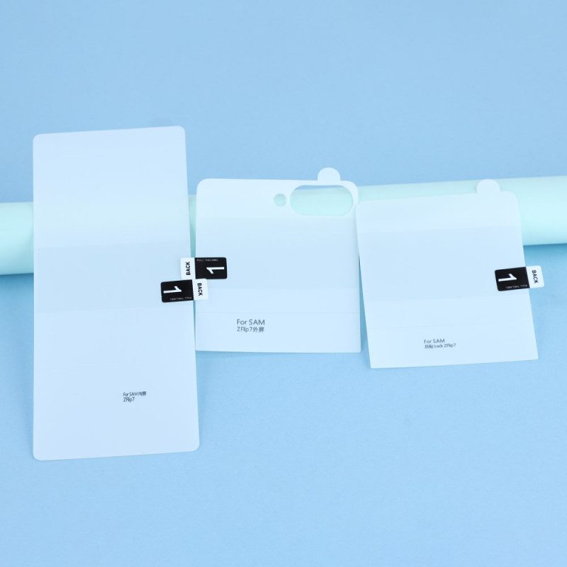 Displayschutzfolien Für Vorder- Und Rückseite Für Samsung Galaxy Z Flip 7