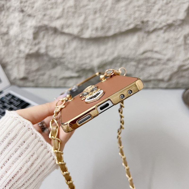 Hülle Für Samsung Galaxy Z Flip 7 Anhänger Und Riemen