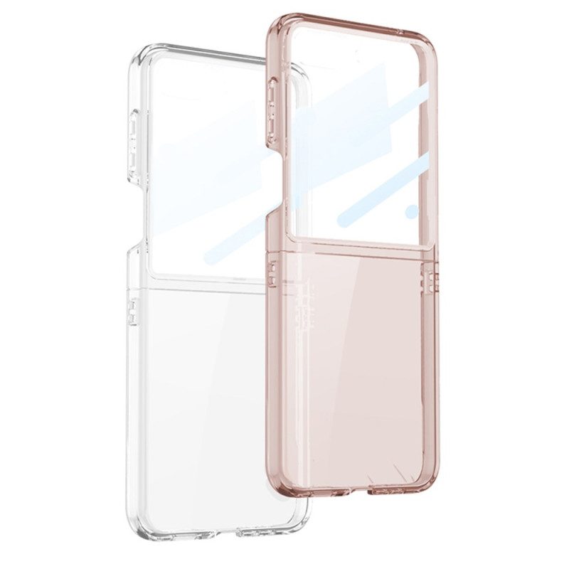 Hülle Für Samsung Galaxy Z Flip 7 Farbig Transparent Gkk