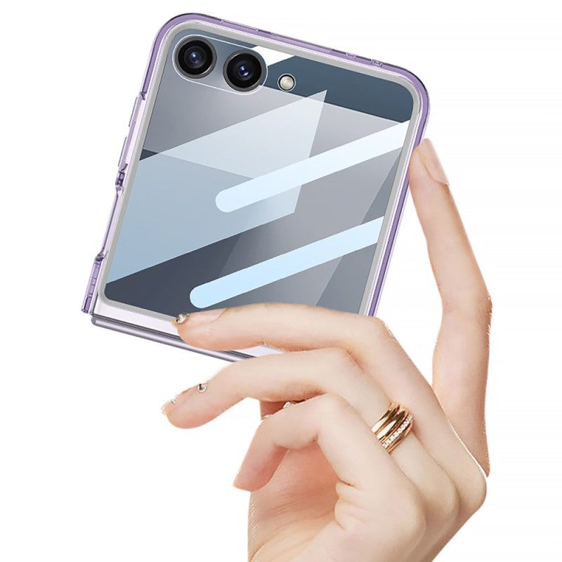 Hülle Für Samsung Galaxy Z Flip 7 Farbig Transparent Gkk