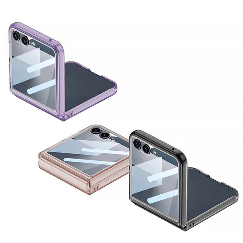 Hülle Für Samsung Galaxy Z Flip 7 Farbig Transparent Gkk