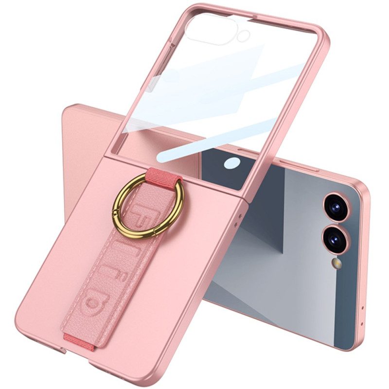 Hülle Für Samsung Galaxy Z Flip 7 Gkk-handschlaufe Und Displayschutz