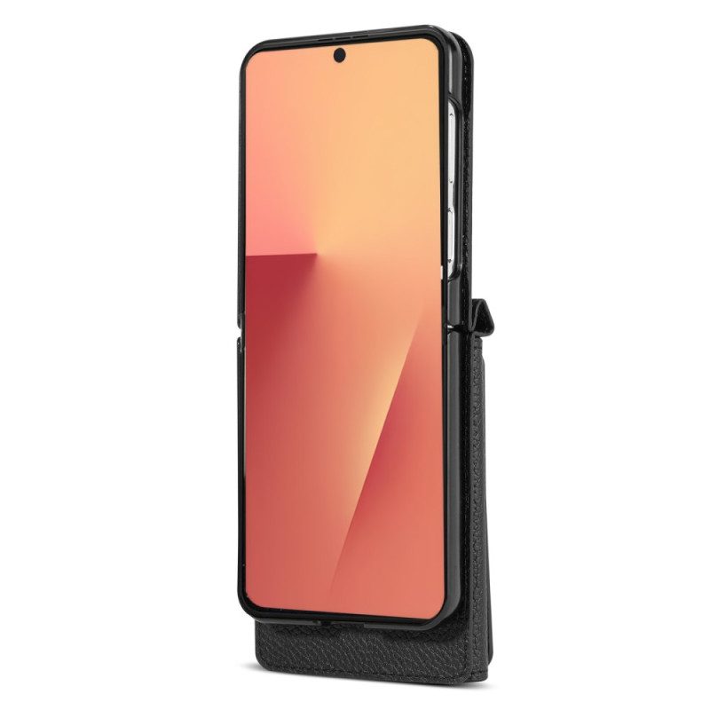 Hülle Für Samsung Galaxy Z Flip 7 Kartenhalterung Und Handschlaufe