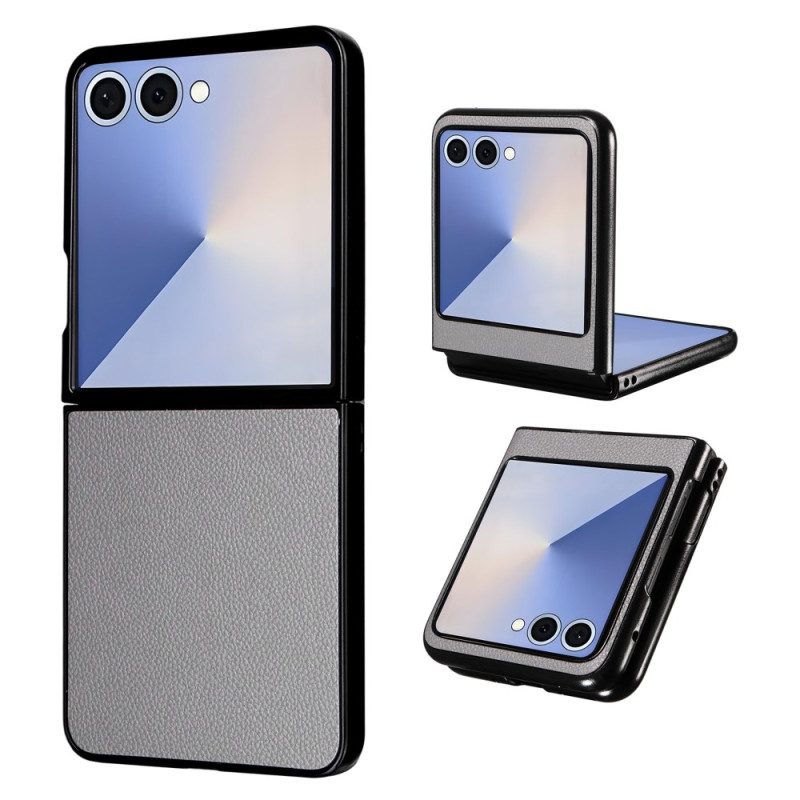 Hülle Für Samsung Galaxy Z Flip 7 Lederoptik