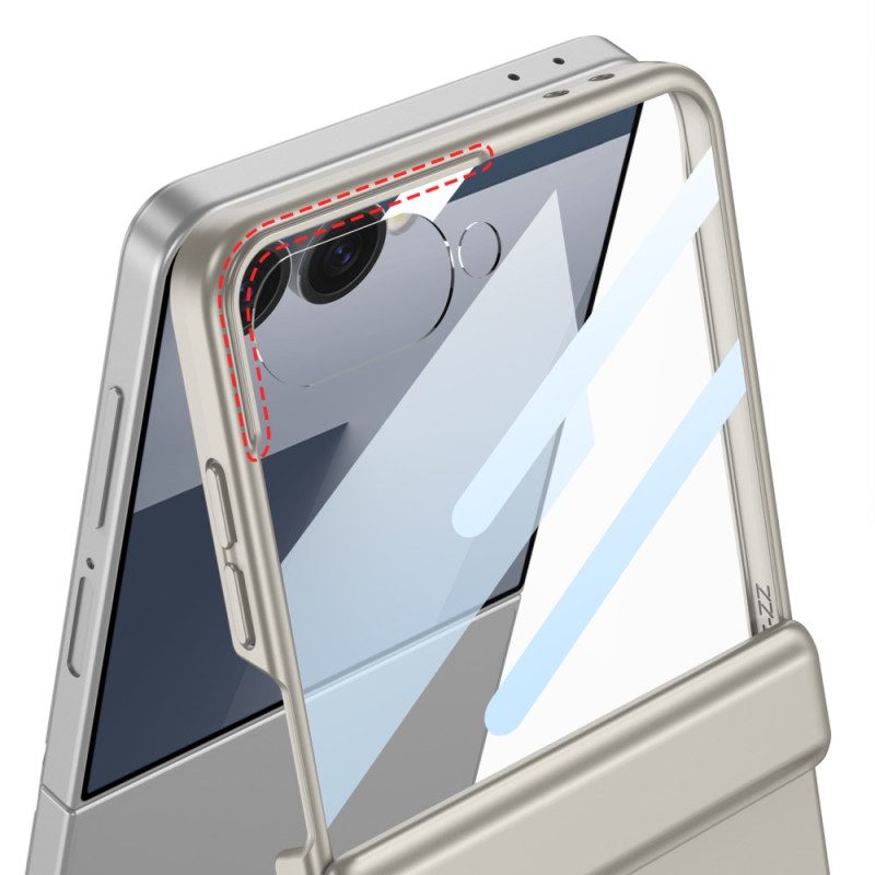 Hülle Für Samsung Galaxy Z Flip 7 Magnetischer Gkk-ständer Und Schutz