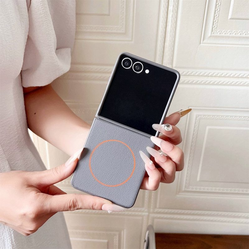 Hülle Für Samsung Galaxy Z Flip 7 Magsafe Orange Ring-kompatibel